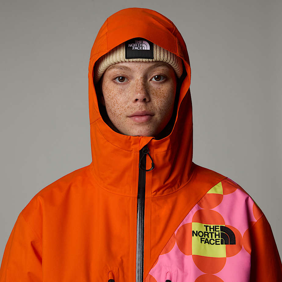 Chaquetas Shell The North Face X Yinka Ilori Printed 2L Rain Hombre Naranjas | NF0A12A5J