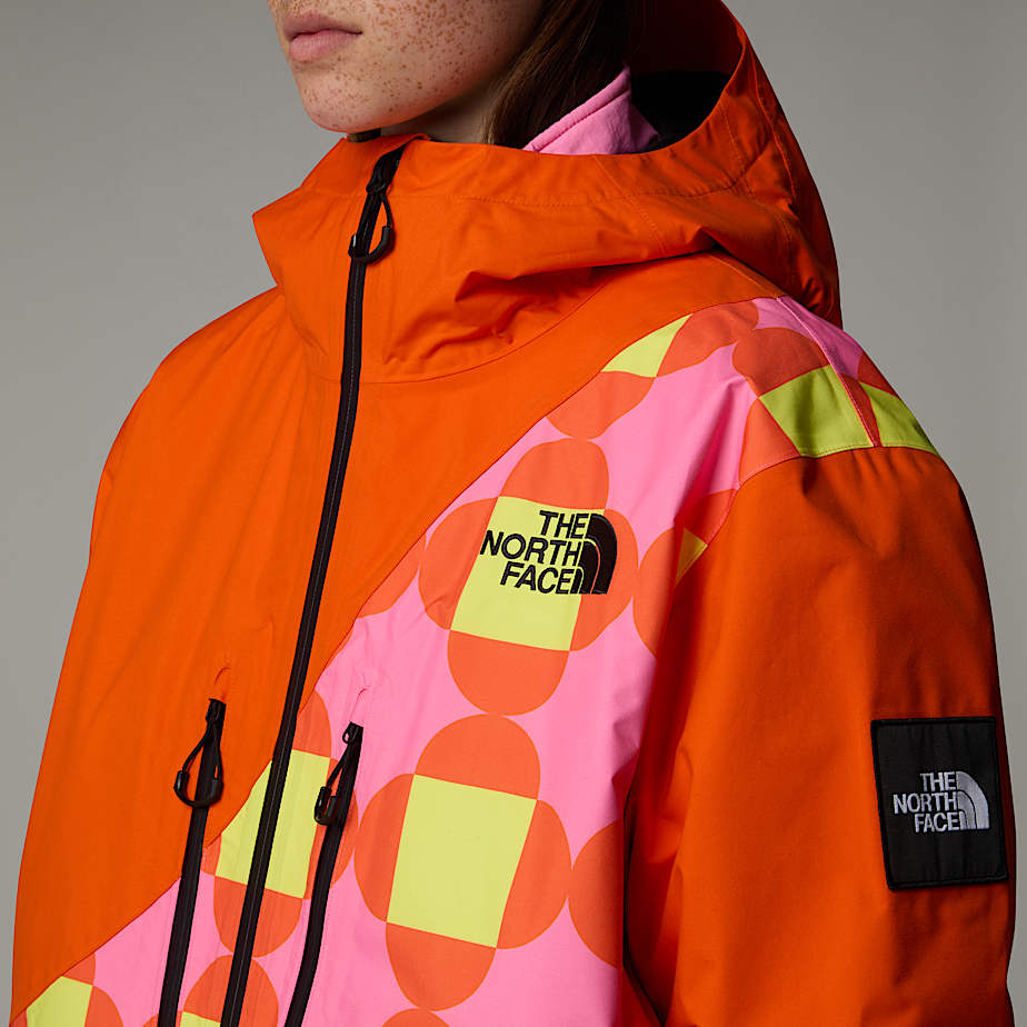 Chaquetas Shell The North Face X Yinka Ilori Printed 2L Rain Hombre Naranjas | NF0A12A5J