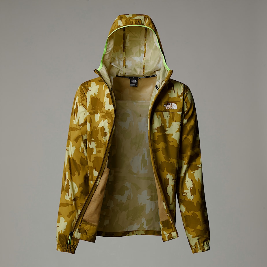 Cortaviento The North Face Mountain Athletics Printed Hooded Hombre Marrom | NF0A26F5G