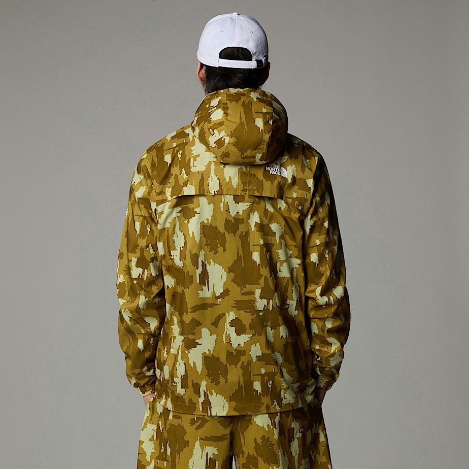 Cortaviento The North Face Mountain Athletics Printed Hooded Hombre Marrom | NF0A26F5G