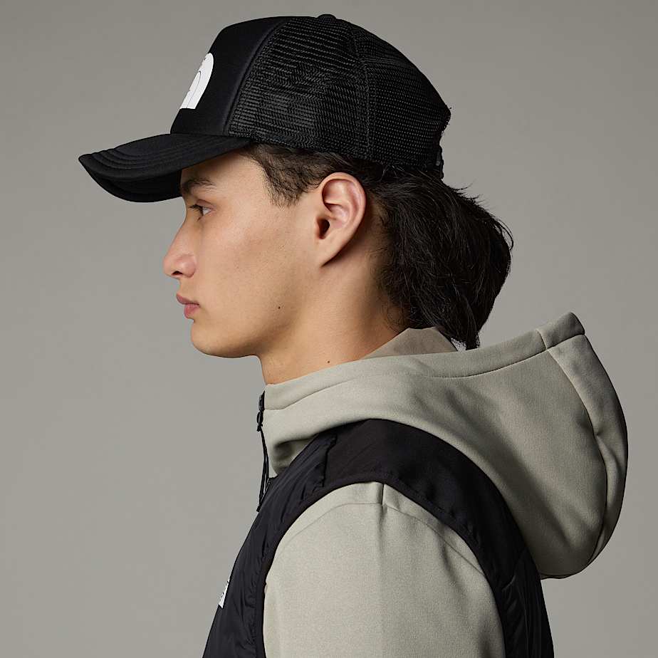 Gorras The North Face Logo Trucker Mujer Negros | NF0A36U6Y