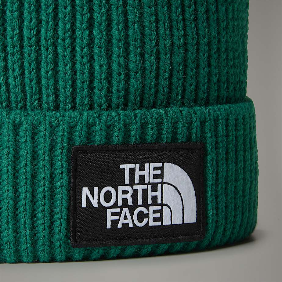 Gorro The North Face Logo Box Pom Hombre Verdes | NF0A61F3H