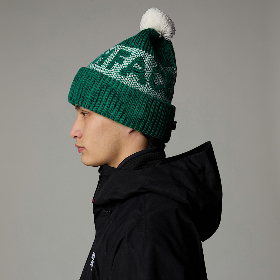 Gorro The North Face Retro Cabin Hombre Verdes | NF0A71A7U
