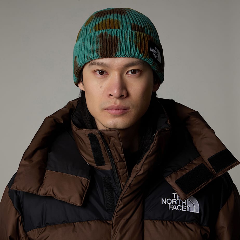 Gorro The North Face Tie Dye Logo Box Hombre Marrom | NF0A78O3C
