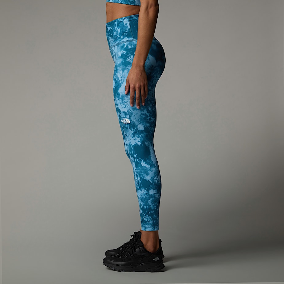 Leggins The North Face Flex High Rise 7/8 Printed Mujer Azules | NF0A20V7T