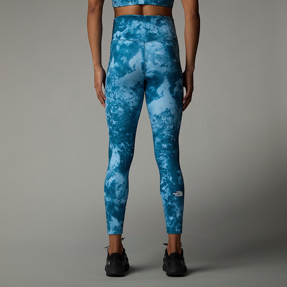 Leggins The North Face Flex High Rise 7/8 Printed Mujer Azules | NF0A20V7T