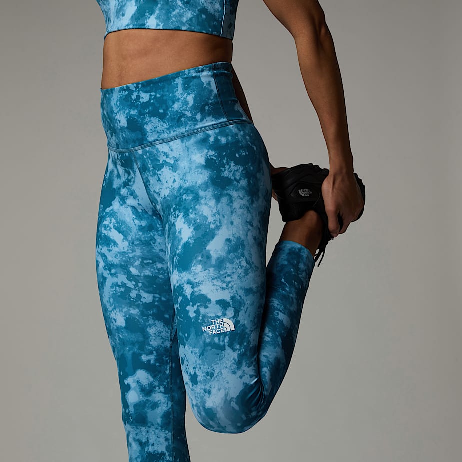 Leggins The North Face Flex High Rise 7/8 Printed Mujer Azules | NF0A20V7T