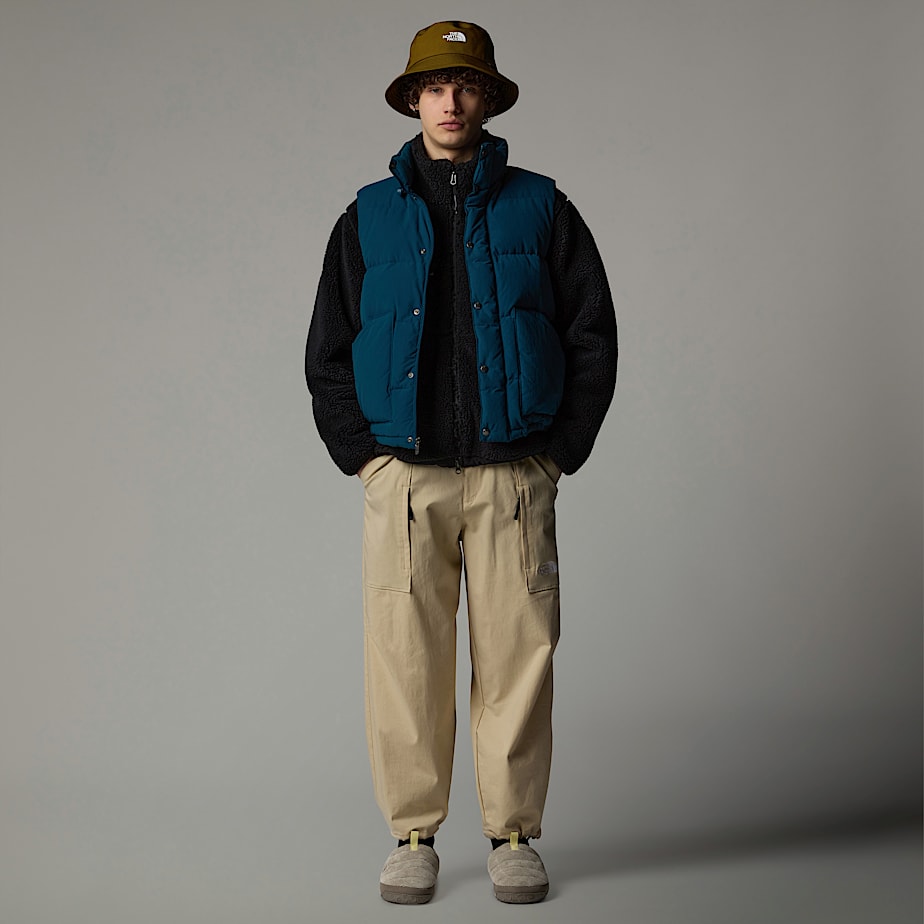 Mulas The North Face Nuptse Corduroy Street Hombre Grises | NF0A30Q5K