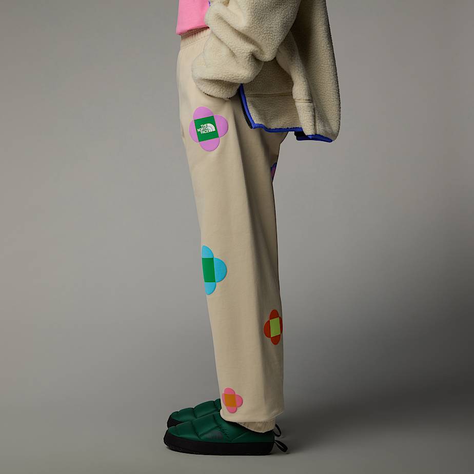 Pantalon Jogger The North Face X Yinka Ilori Let's Blossom Together Mujer Beige | NF0A13M4Y