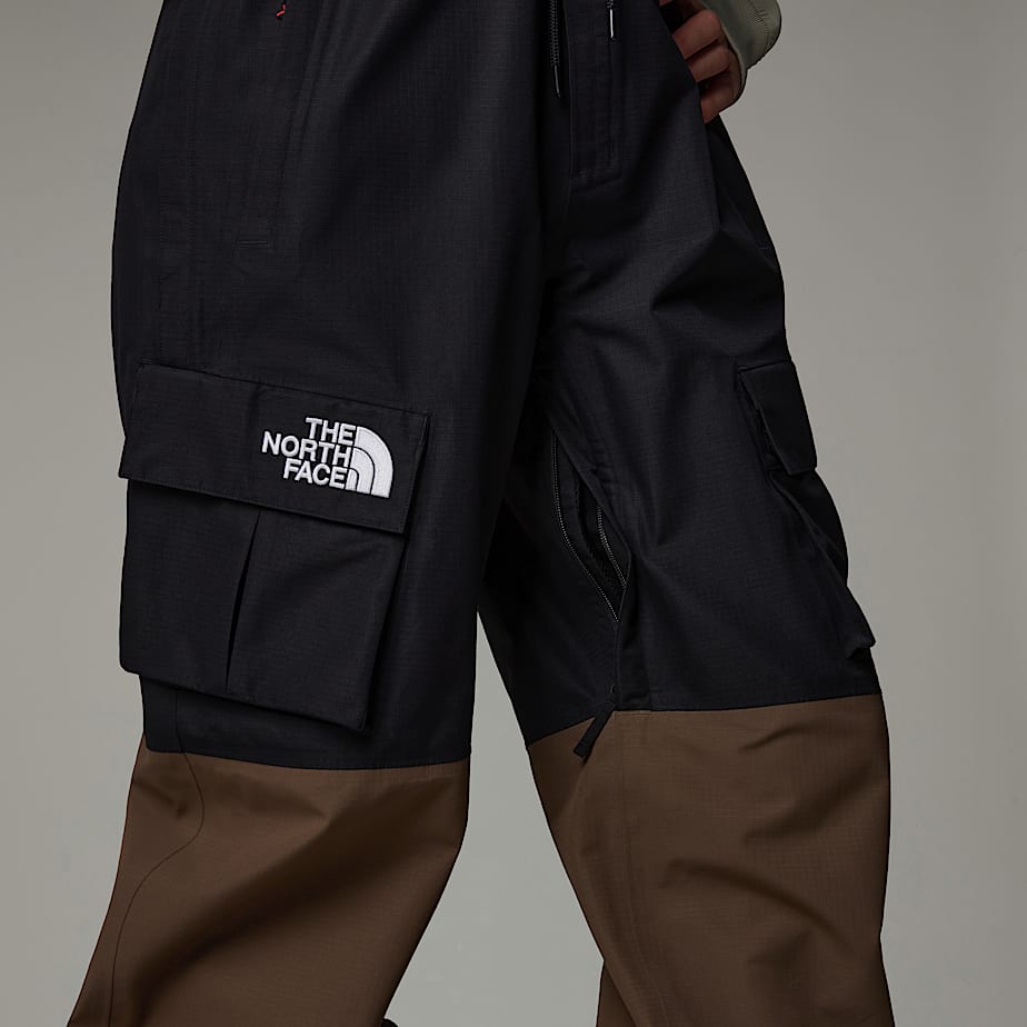 Pantalones Babero The North Face Dragline Hombre Negros | NF0A35E6S
