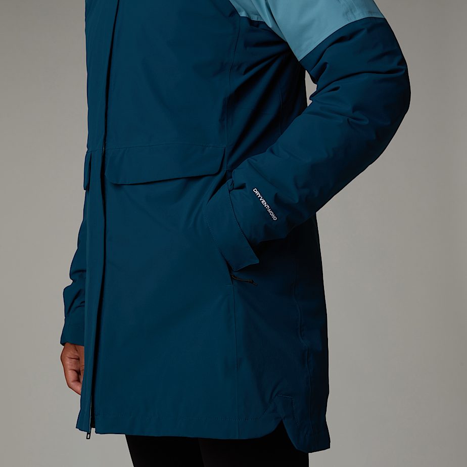 Parka The North Face DryVent™ Mono Triclimate 3-in-1 Mujer Azules | NF0A66S8S