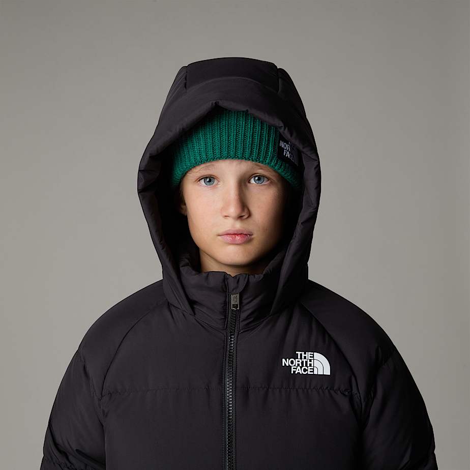 Parka The North Face North Down Fleece-Lined Short Niños Negros | NF0A72O1J
