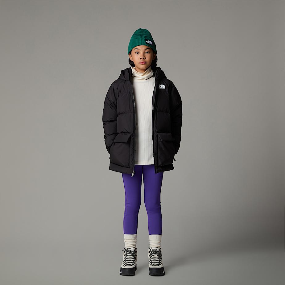 Parka The North Face North Down Fleece-Lined Short Niños Negros | NF0A72O1J