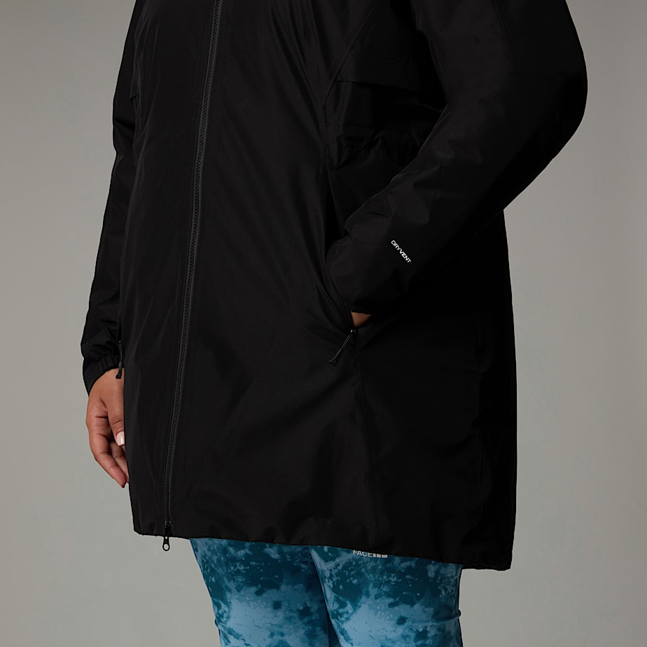 Parka The North Face Plus Size Hikesteller Insulated Mujer Negros | NF0A28Y8U