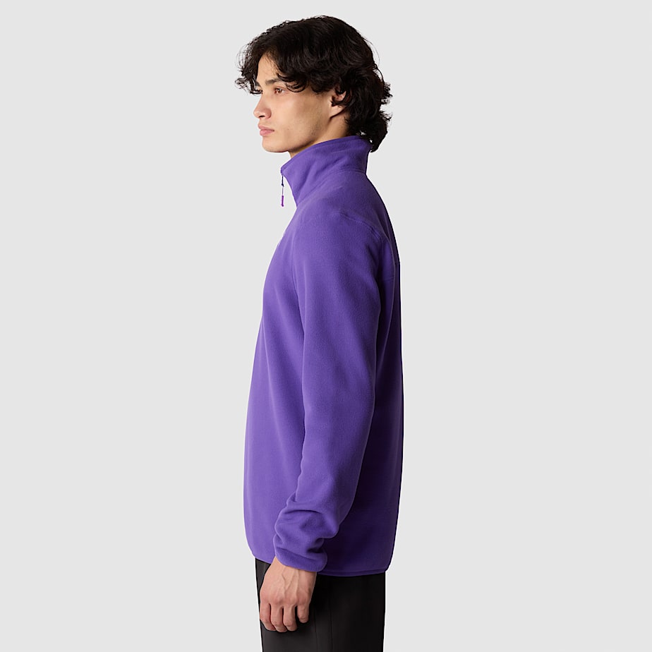 Pullover The North Face 100 Glacier 1/4 Zip Fleece Hombre Morados | NF0A93O6H