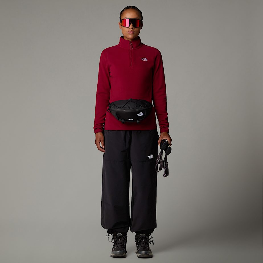 Pullover The North Face 100 Glacier 1/4 Zip Fleece Mujer Rojos | NF0A46Y6S