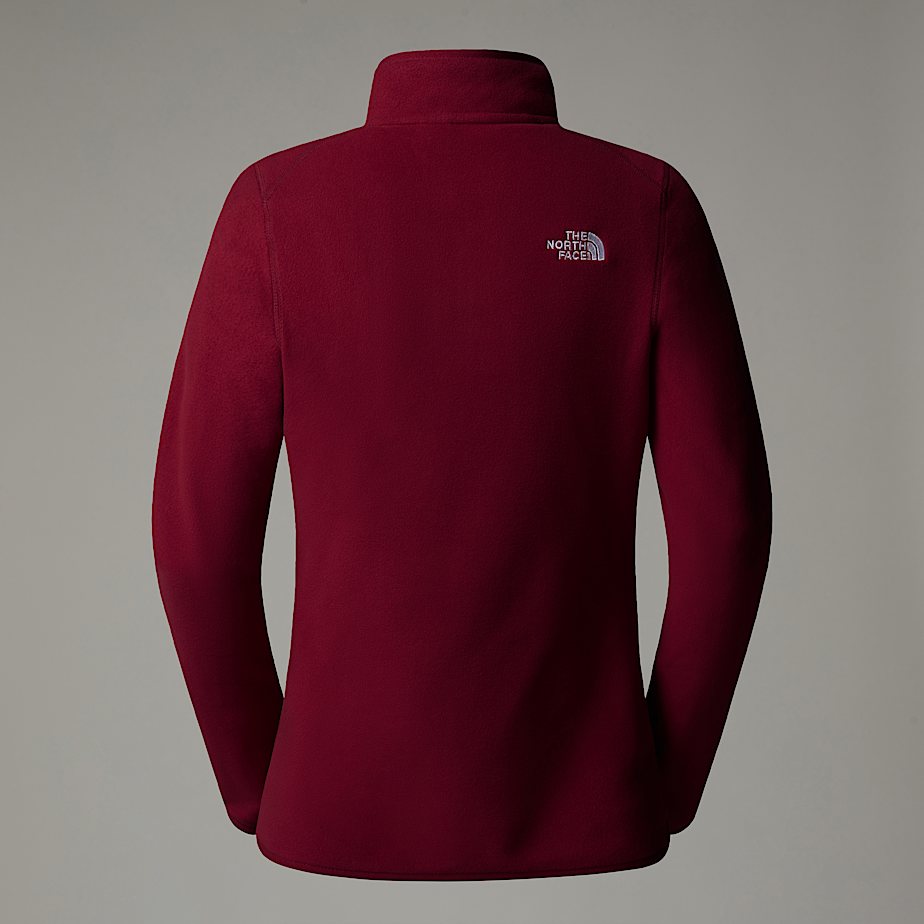 Pullover The North Face 100 Glacier 1/4 Zip Fleece Mujer Rojos | NF0A46Y6S