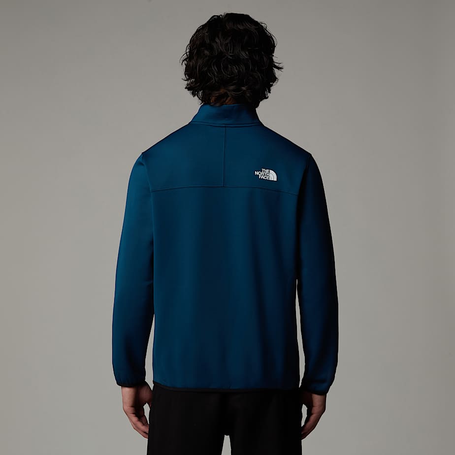 Pullover The North Face Crest 1/4 Zip Fleece Hombre Azul Marino | NF0A99N9H