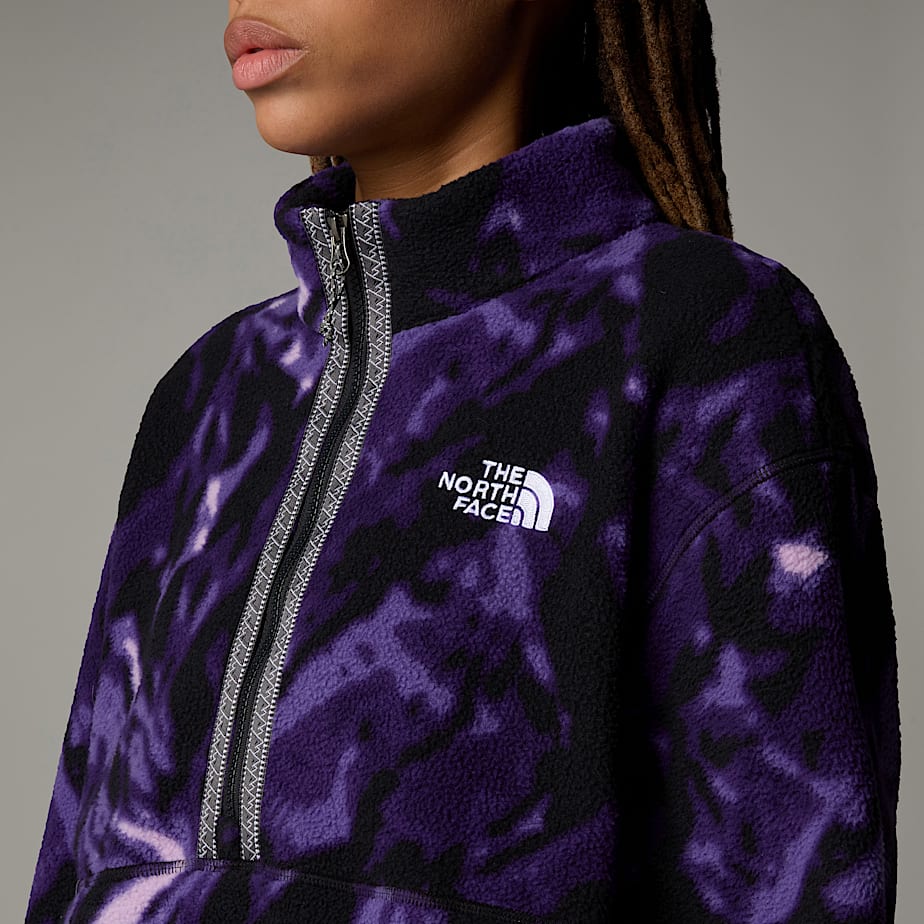 Pullover The North Face Fleeski 1/4 Zip Fleece Mujer Morados | NF0A52H0F