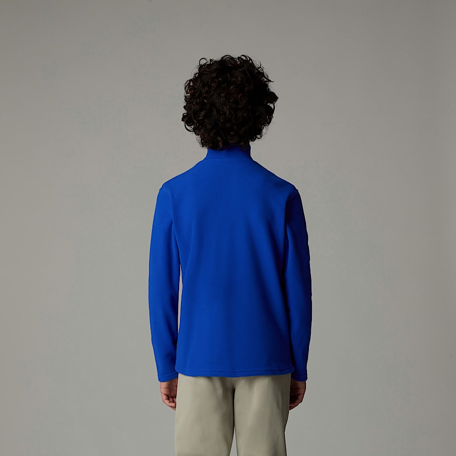Pullover The North Face Glacier 1/4 Zip Fleece Niños Azules | NF0A85J4O