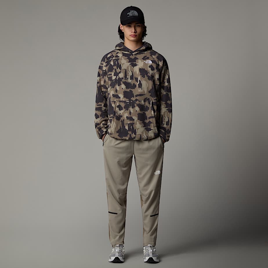 Pullover The North Face Mountain Athletics Printed Hooded Fleece Hombre Camouflage | NF0A28N5Z