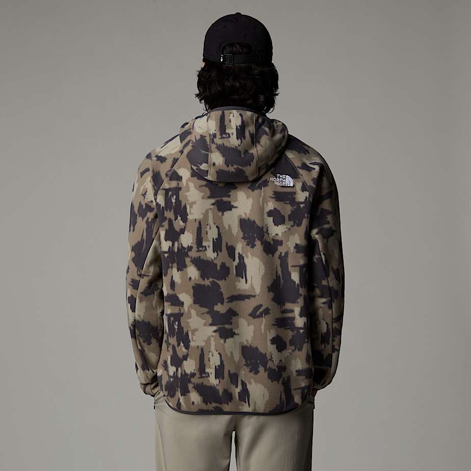 Pullover The North Face Mountain Athletics Printed Hooded Fleece Hombre Camouflage | NF0A28N5Z