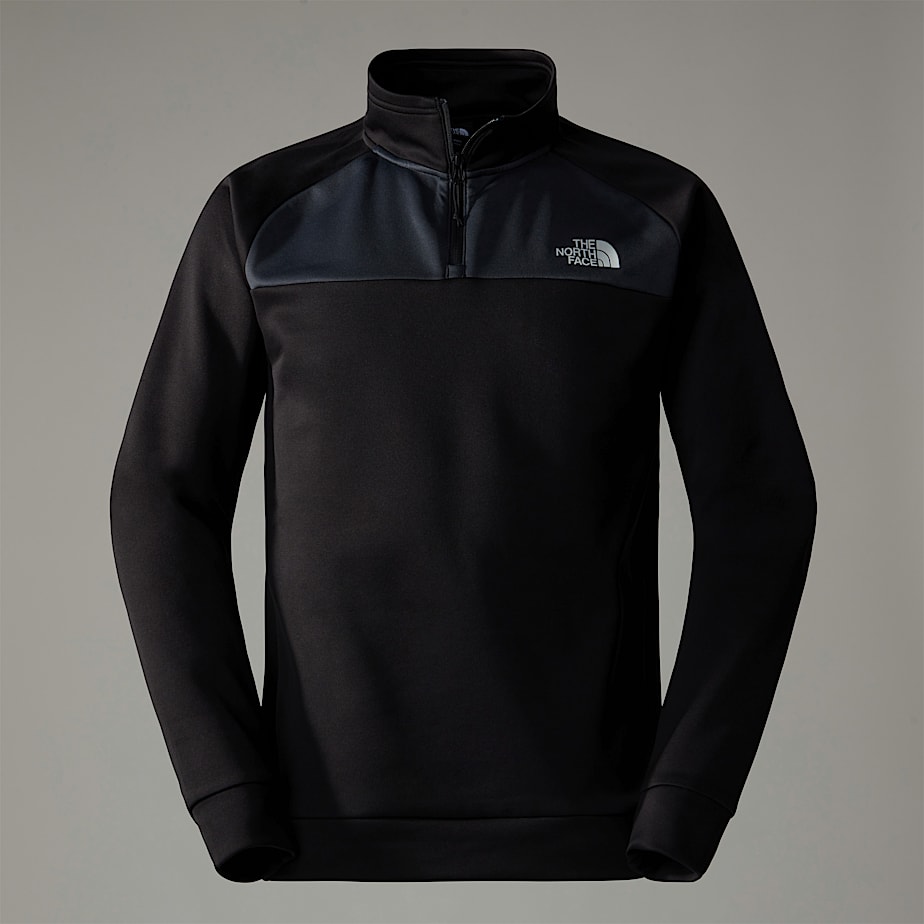 Pullover The North Face Reaxion 1/4 Zip Fleece Hombre Negros | NF0A77M0R