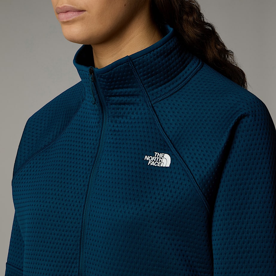 Pullover The North Face Vertical Thermal 1/4 Zip Fleece Mujer Azul Marino | NF0A10Y6D