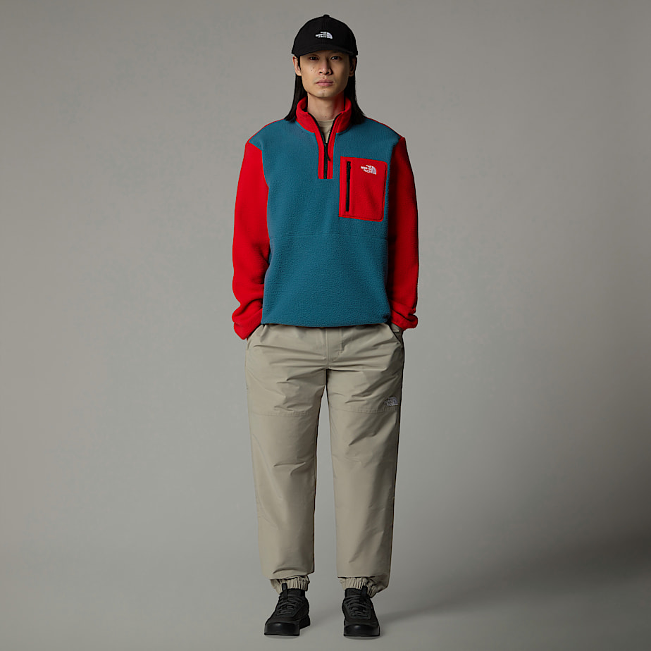 Pullover The North Face Yumiori 1/4 Zip Fleece Jacket Hombre Azules | NF0A11S0Y