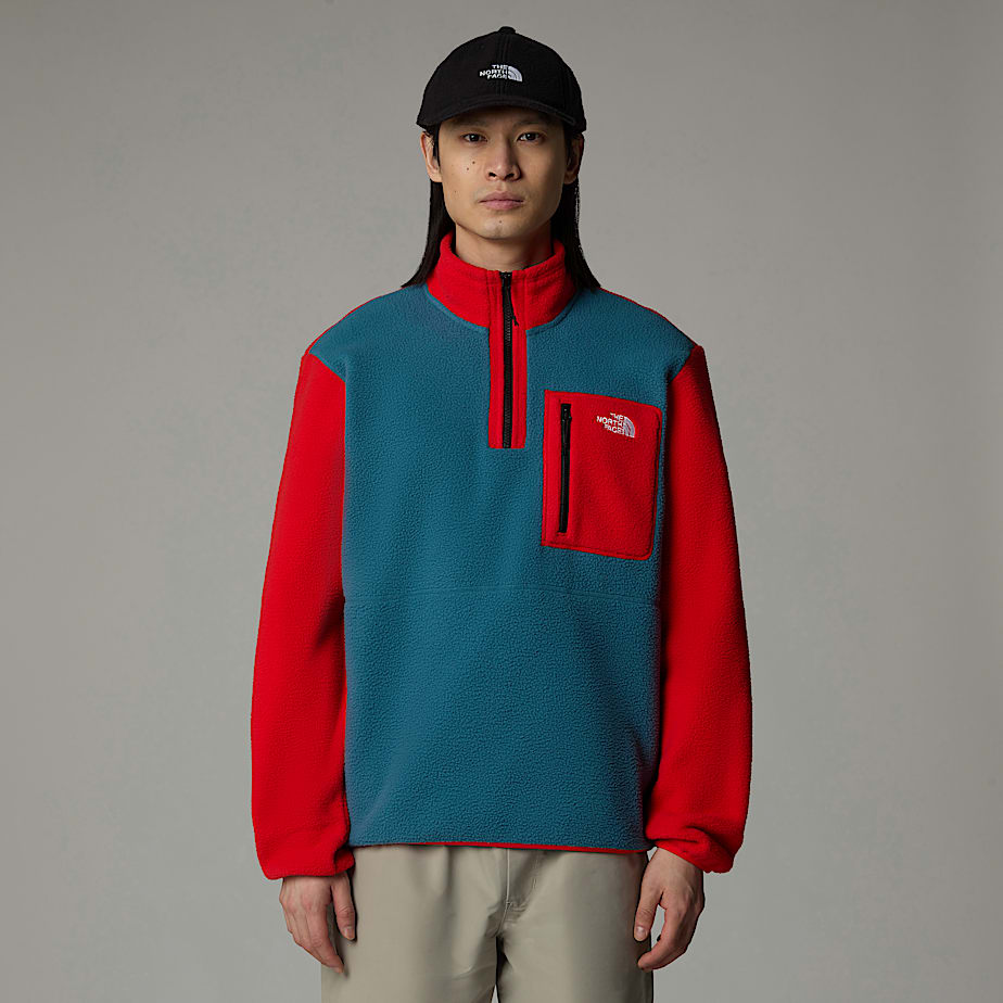 Pullover The North Face Yumiori 1/4 Zip Fleece Jacket Hombre Azules | NF0A11S0Y