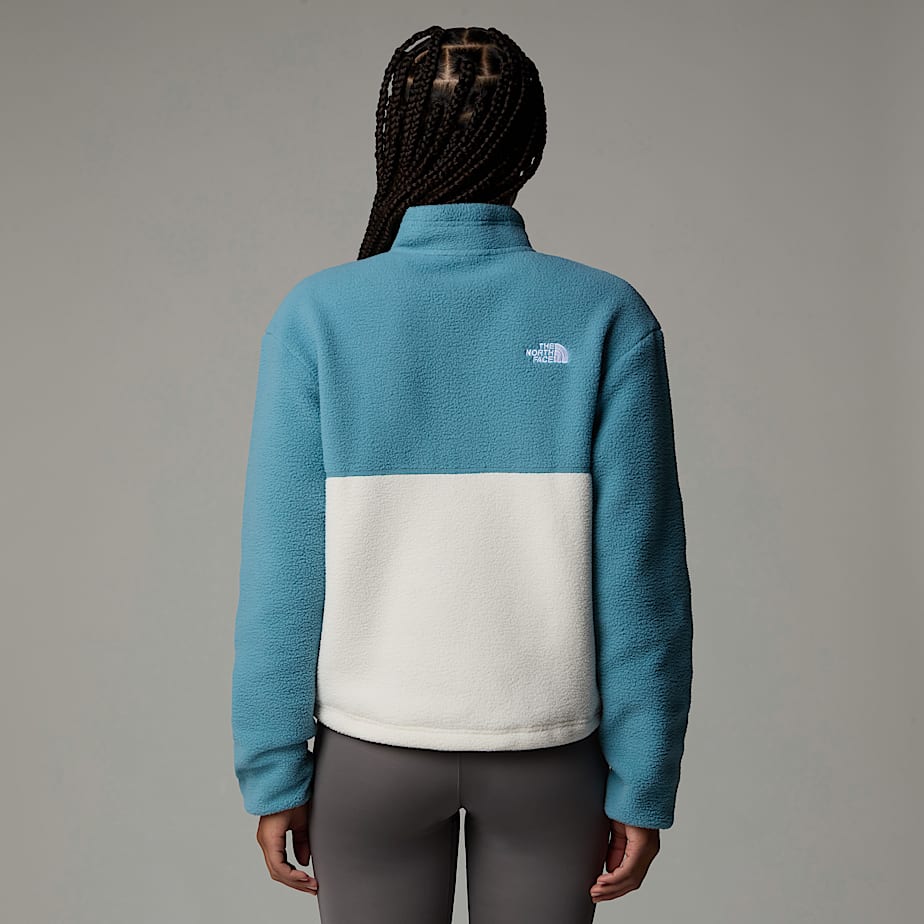 Pullover The North Face Yumiori 1/4 Zip Fleece Jacket Mujer Azules | NF0A39B5Q