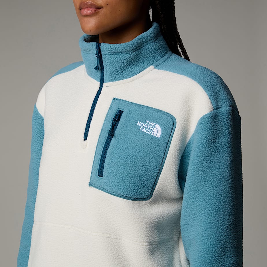 Pullover The North Face Yumiori 1/4 Zip Fleece Jacket Mujer Azules | NF0A39B5Q