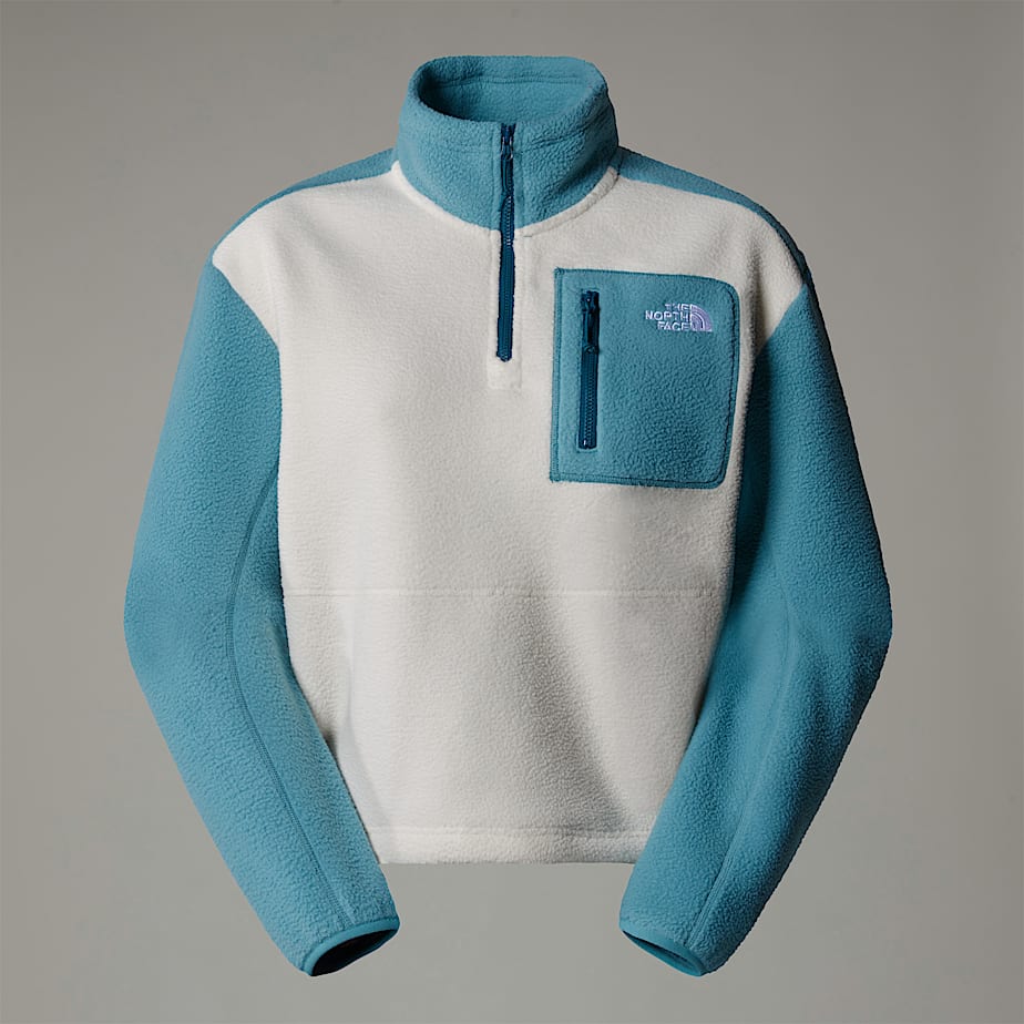 Pullover The North Face Yumiori 1/4 Zip Fleece Jacket Mujer Azules | NF0A39B5Q
