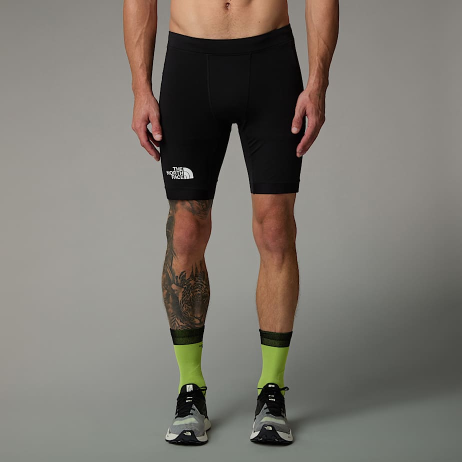 Short The North Face Summit Ripido Run Tight Hombre Negros | NF0A83T3I