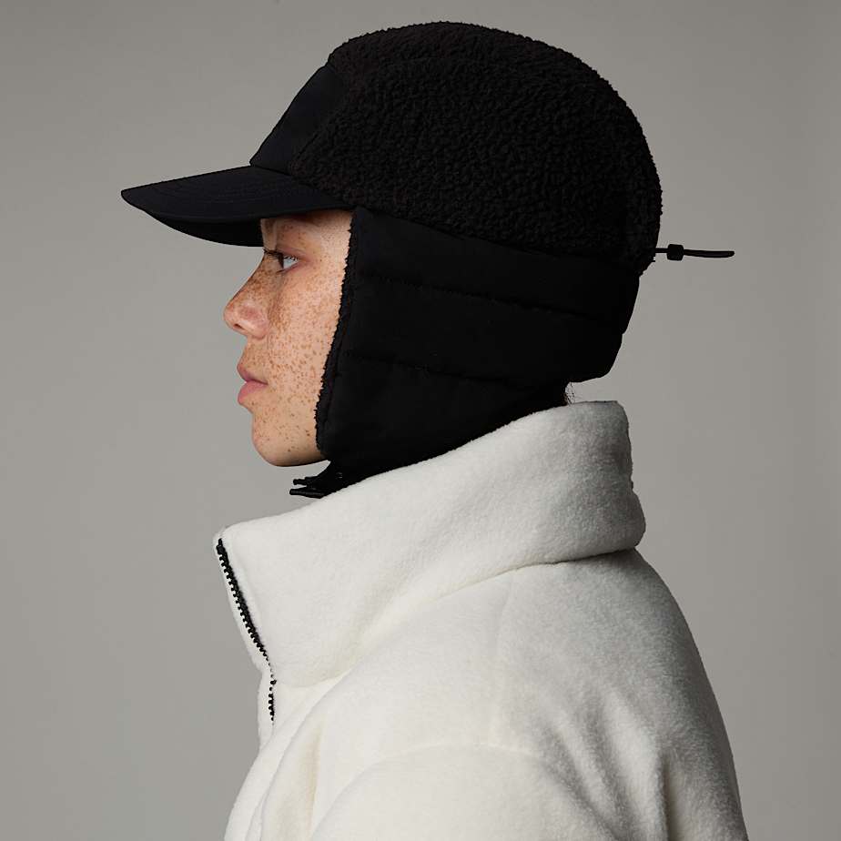 Sombreros The North Face Cragmont Fleece Trapper Hombre Negros | NF0A80A6J