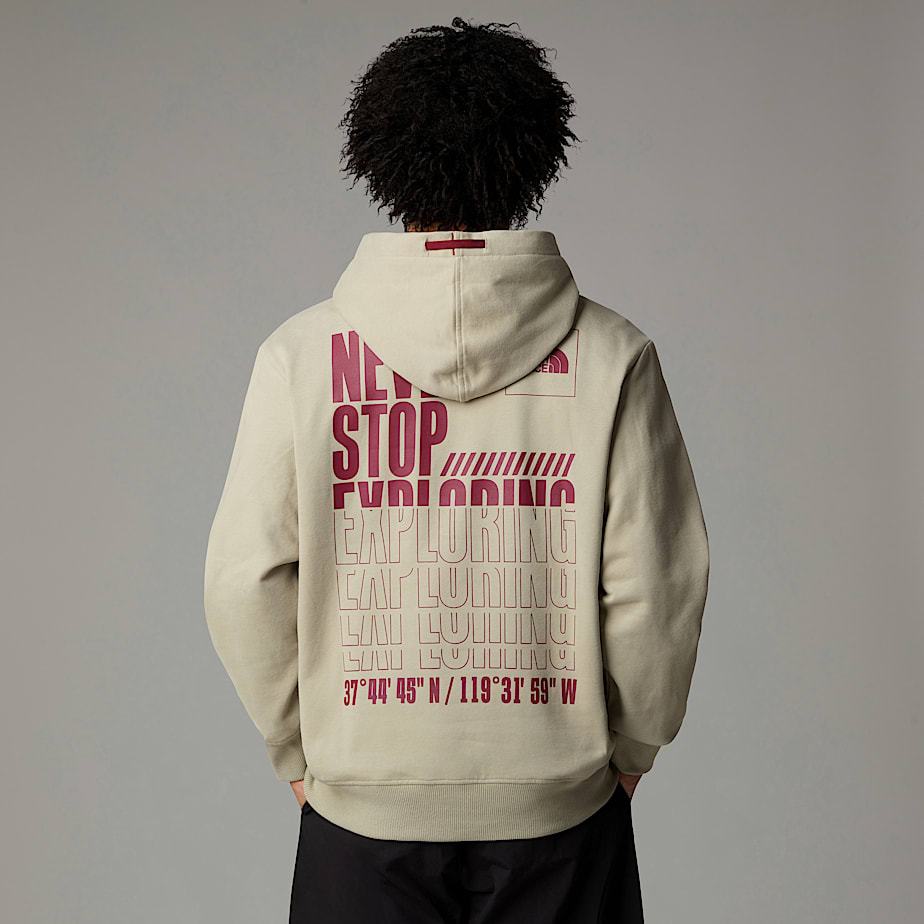 Sudadera con Capucha The North Face Coordinates Hombre Grises | NF0A61D4N