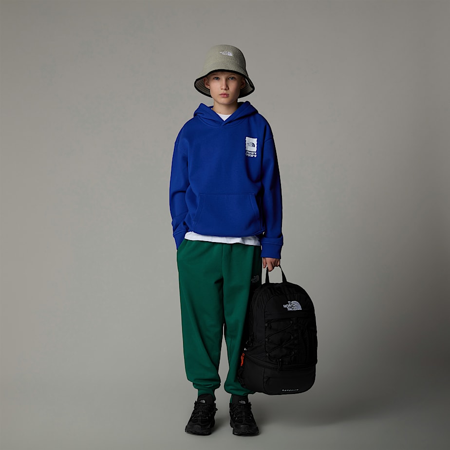 Sudadera con Capucha The North Face Coordinates Oversized Graphic Niños Azules | NF0A34Y8I