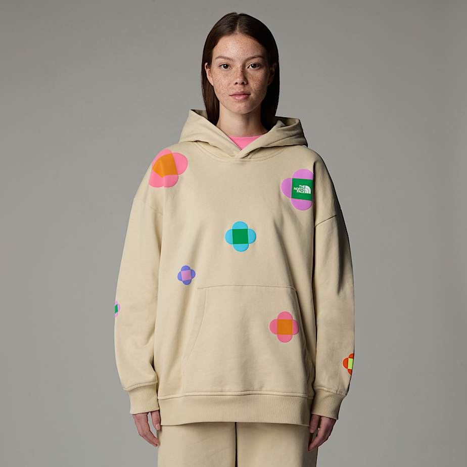 Sudadera con Capucha The North Face X Yinka Ilori Let's Blossom Together Hombre Beige | NF0A44W1M