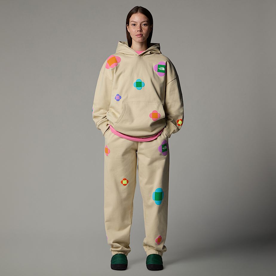 Sudadera con Capucha The North Face X Yinka Ilori Let's Blossom Together Hombre Beige | NF0A44W1M