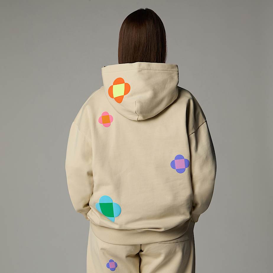 Sudadera con Capucha The North Face X Yinka Ilori Let's Blossom Together Hombre Beige | NF0A44W1M