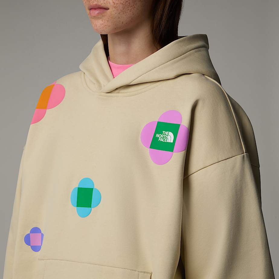 Sudadera con Capucha The North Face X Yinka Ilori Let's Blossom Together Hombre Beige | NF0A44W1M