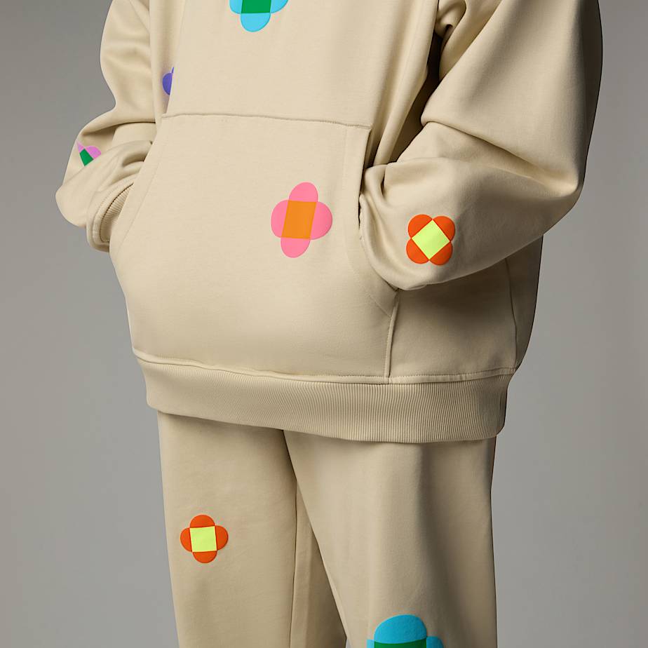 Sudadera con Capucha The North Face X Yinka Ilori Let's Blossom Together Hombre Beige | NF0A44W1M