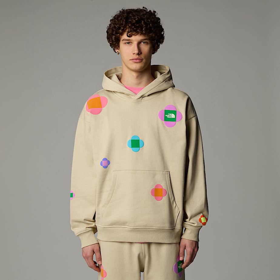 Sudadera con Capucha The North Face X Yinka Ilori Let's Blossom Together Hombre Beige | NF0A44W1M