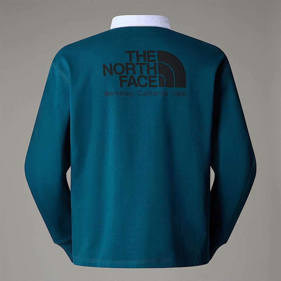 Sudaderas The North Face Heritage Rugby Hombre Azul Marino | NF0A22N5V