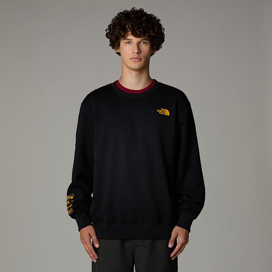 Sudaderas The North Face Outdoor Multi Graphic Relaxed Hombre Negros | NF0A45Y8C
