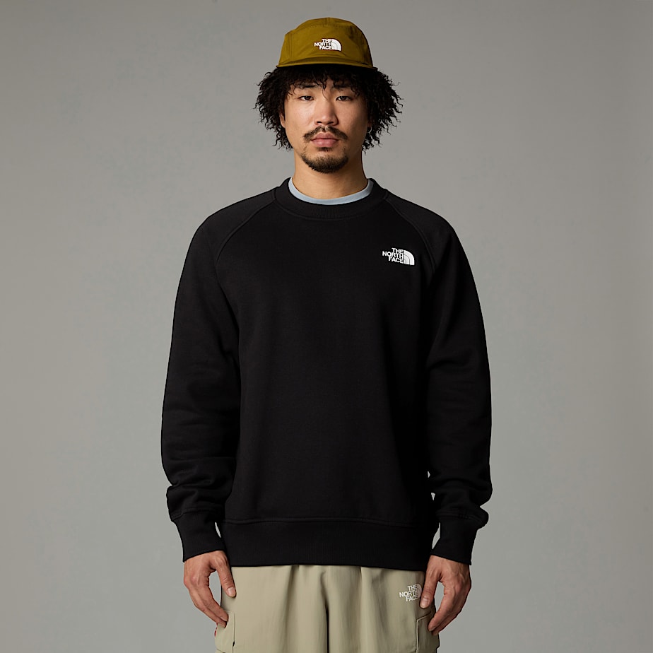 Sudaderas The North Face Raglan Redbox Hombre Negros | NF0A85C9X
